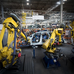 Factory robots